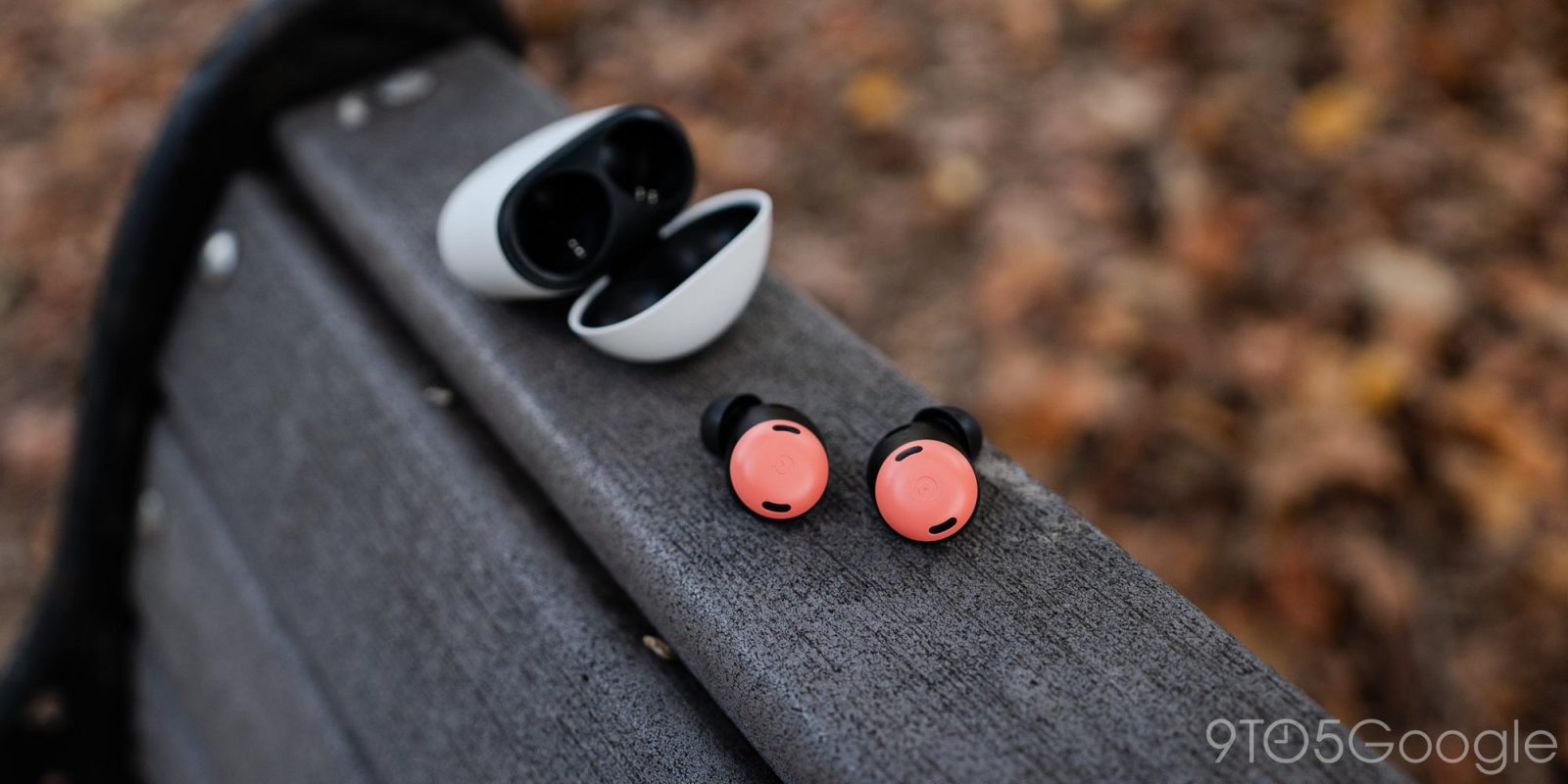 google pixel buds pro coral orange