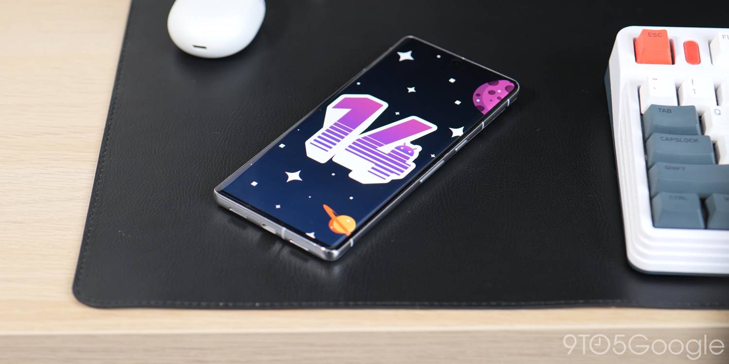 Android 14 custom logo
